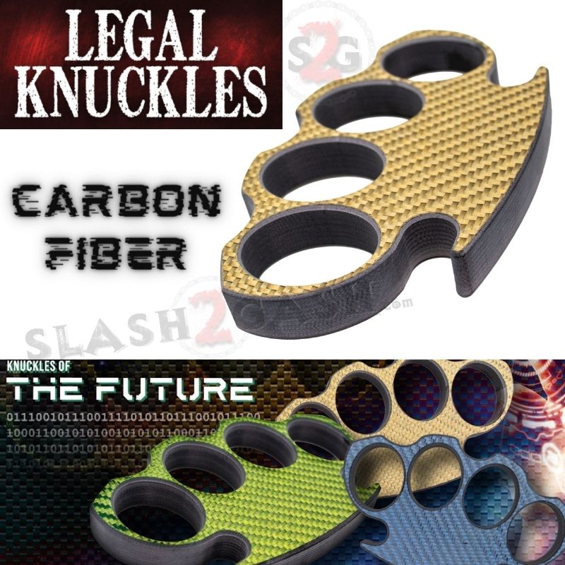 Carbon Fiber Knuckles Lightweight Puncher Legal Duster - Asst. Colors –  Slash2Gash