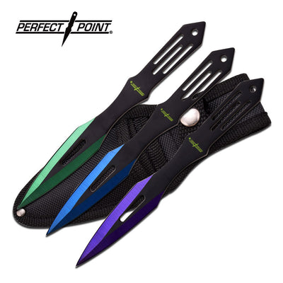 3-pc. Throwing Knife Set - Purple