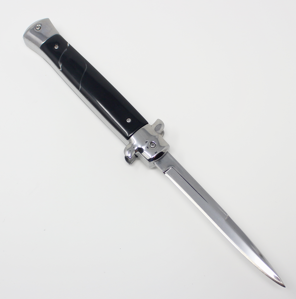 Stiletto Otf Automatic Knife Classic Italian Switchblade 11 Inch Slash2gash 5970