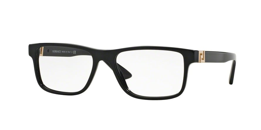 versace rectangle eyeglasses