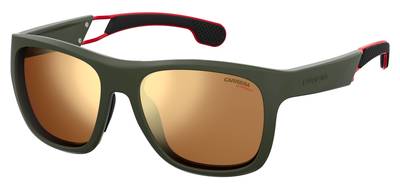  Carrera 4007/S Rectangular Sunglasses 0DLD-Matte Green Military (Back Order 2 weeks)