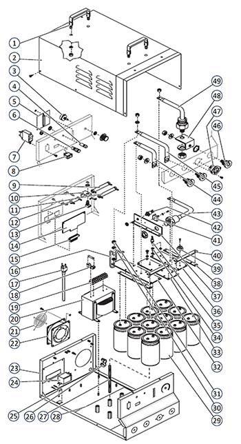 Midwest Fasteners CD700 Exploded View Diagram