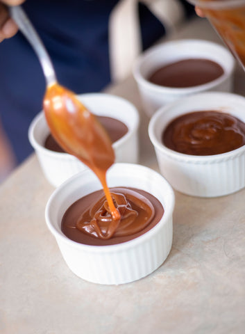 Chocolate Pudding Garnish