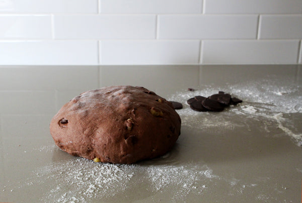 Chocolate Sourdough Bread Dough
