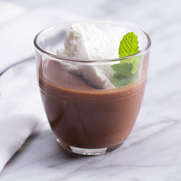 Elegant Vegan Dark Chocolate Mousse