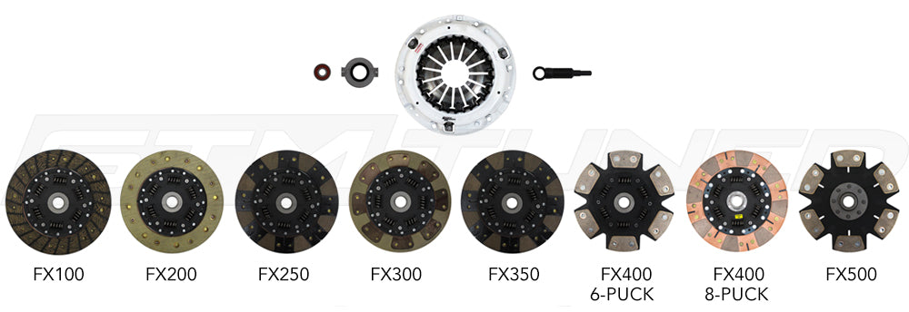 Clutch Masters FX Series Clutch Disc Options for Subaru STi (15017)