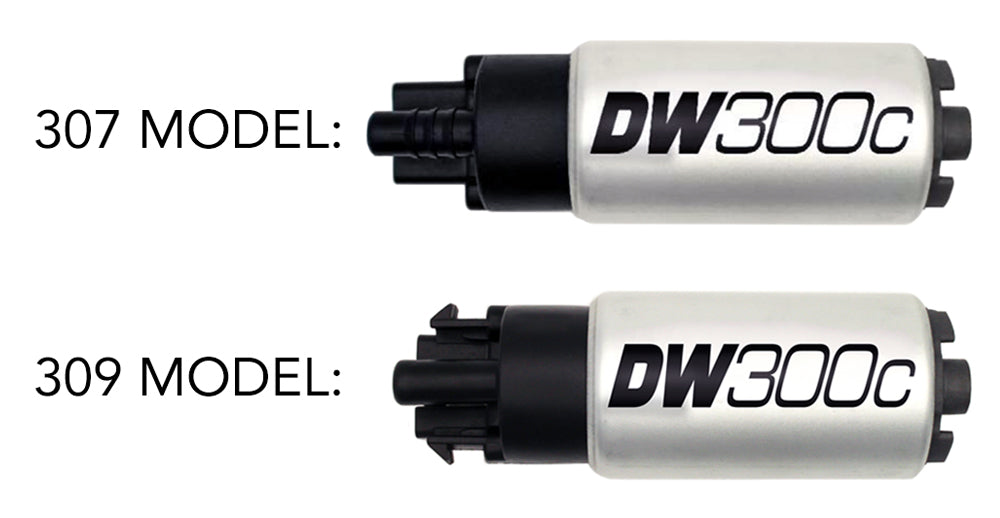 DeatschWerks DW300c 307 vs 309