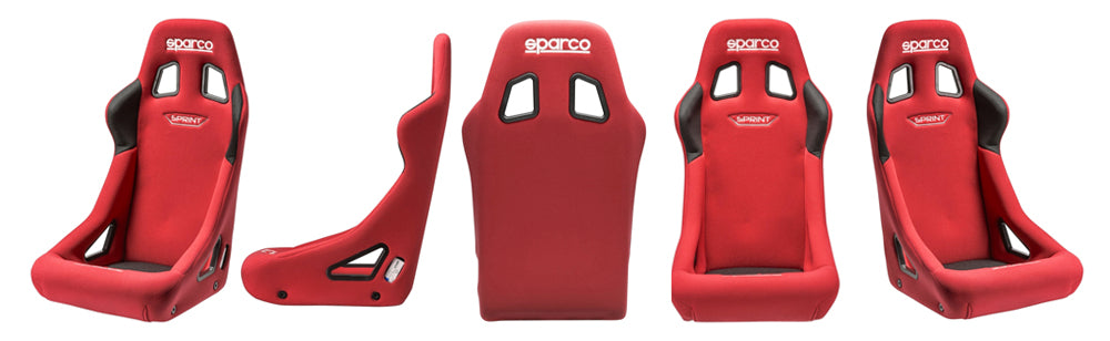 Sparco Seat Competition Series Sprint Red Cloth (008235RS)