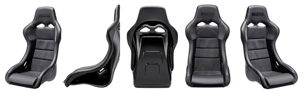 Sparco Seat Street Series QRT Performance Black Leather (008006RNR)