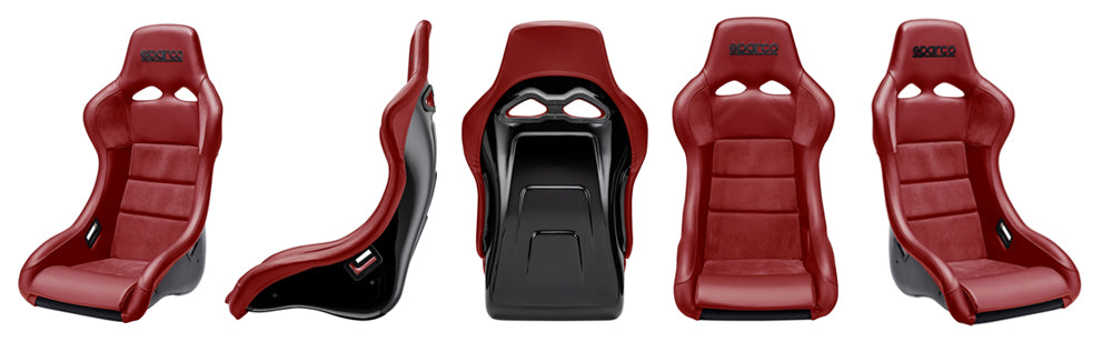 Sparco Seat Street Series QRT Performance Red Leather (008006RRS)