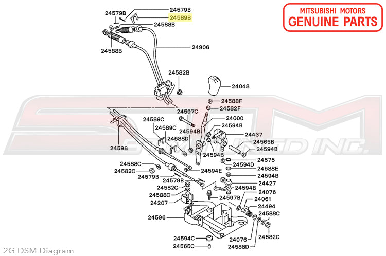 mb367526 oem mitsubishi shifter cable clip transmission side 1g 2g dsm mitsubishi shifter cable clip transmission side 1g 2g dsm