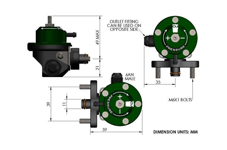 radium fuel pressure gauge