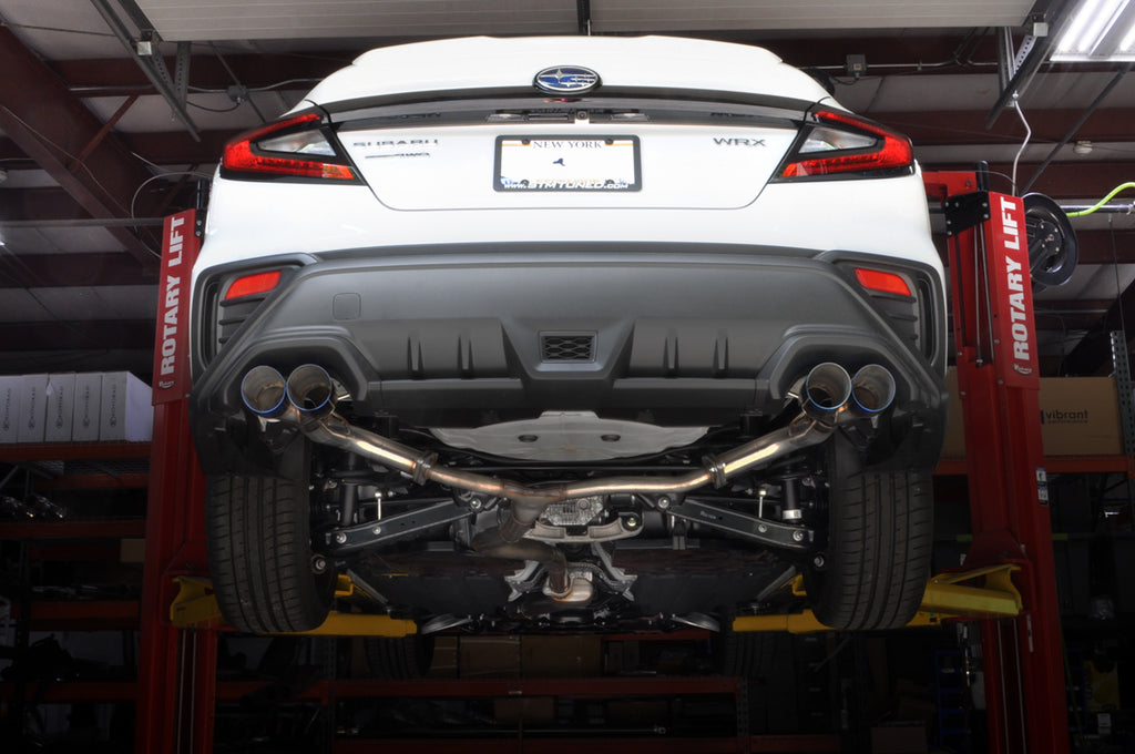 2015+ WRX and STi Stainless Steel AxleBack Exhaust