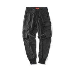 chrrota strapped cargo joggers