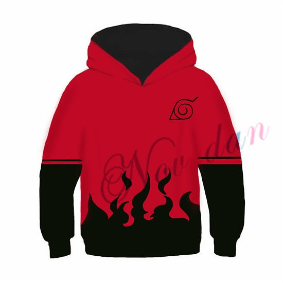 harajuku anime hoodie boys kids naruto itachi uchiha uzumaki sweatshirt hip  hop japanese streetwear