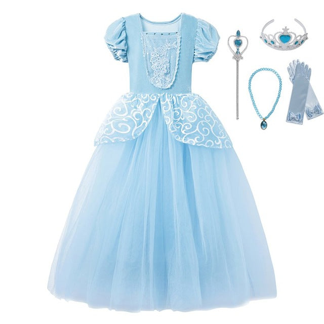 cinderella dress for 4 years girl
