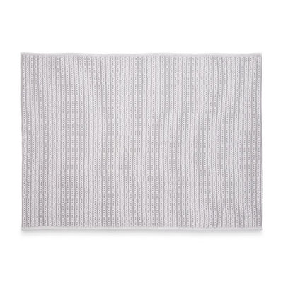 Katie Loxton Cotton Knitted Baby Blanket - Grey