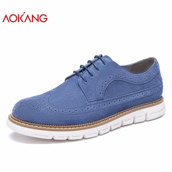 New Arrival Men Shoes Leather Genuine Men Casual Shoes Comfortable Fla Threadcreed 0918