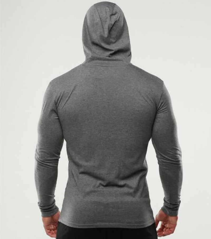 long sleeve t shirt hoodie men's