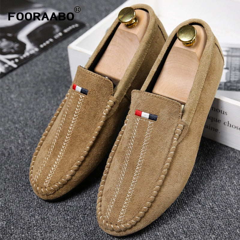 2018 New Fashion Men Loafers Casual Shoes Moccasins Spring Autumn Soft ...