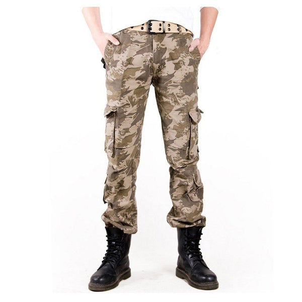 2019 Hot Sale Camouflage Spring Summer Long Trousers Casual Men Overal Threadcreed