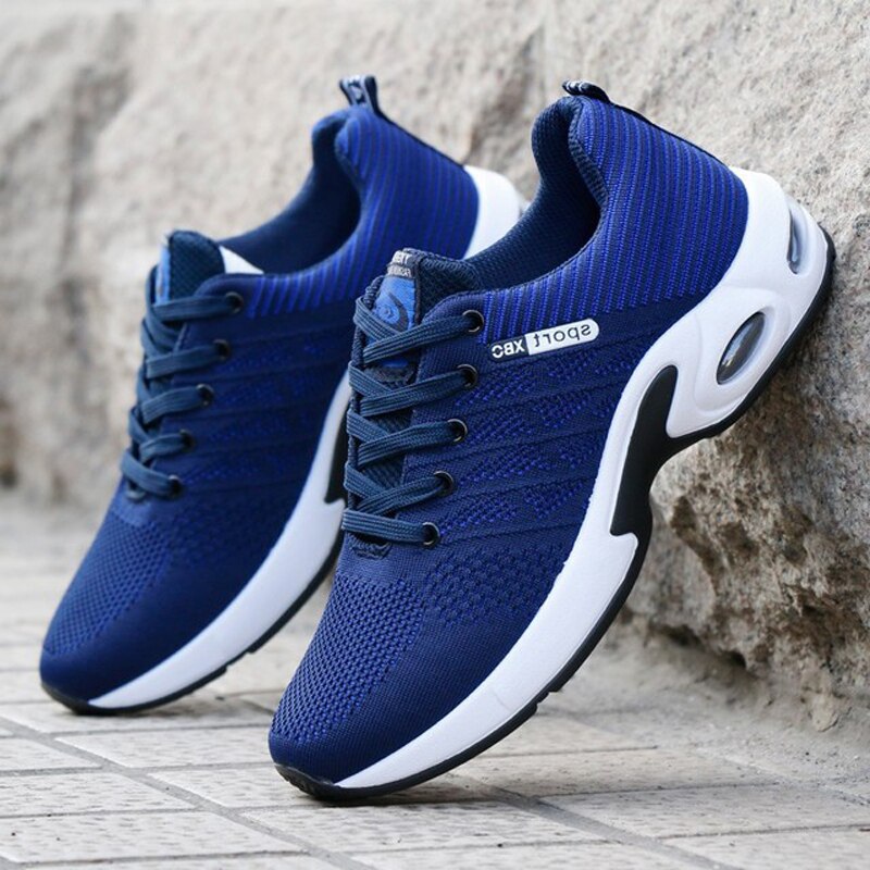 Breathable Men Casual Shoes Comfortable Air Cushion Sneakers Shoes Men ...