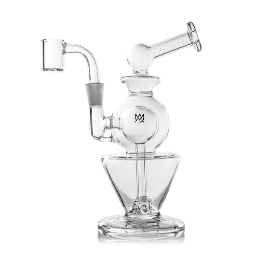 A fine glass dab rig from MJ Arsenal.