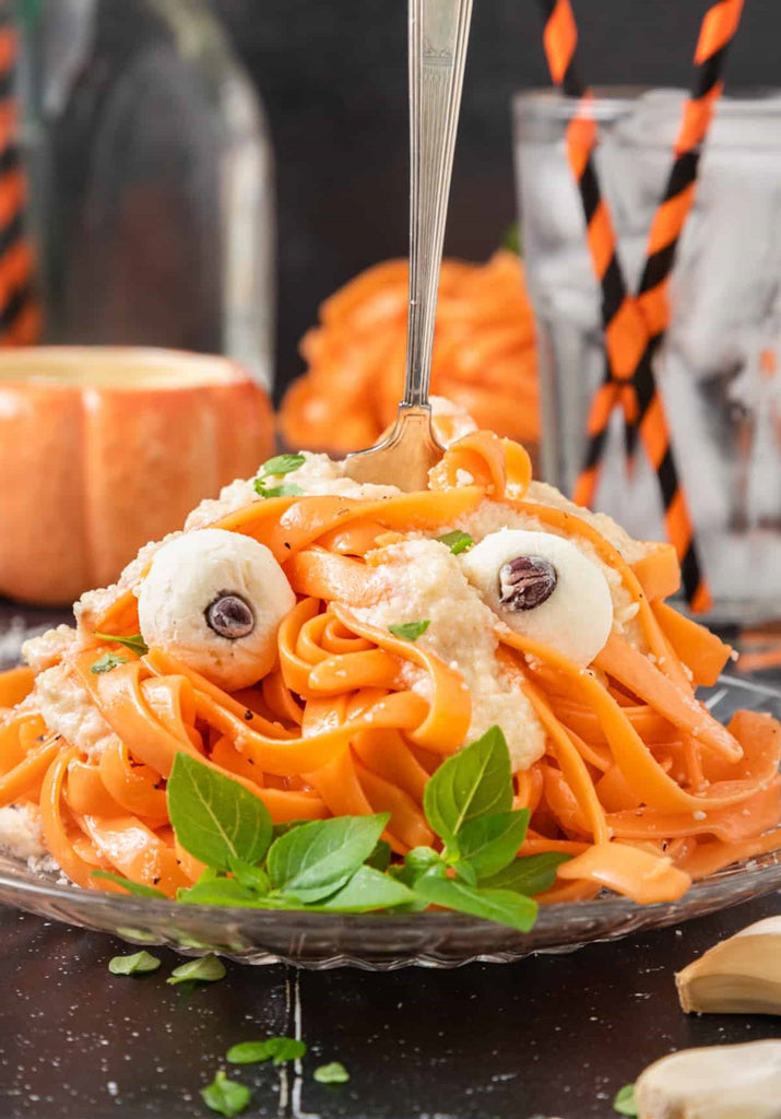 Orange Halloween Pasta – Chef J. Jackson