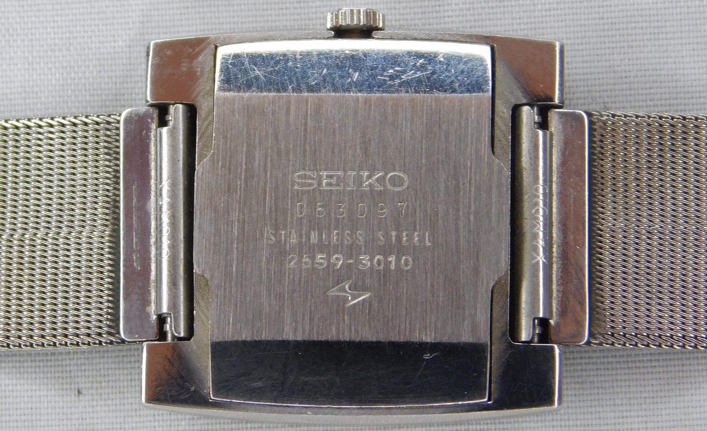 Seiko 2559-3010 Rare Vintage 1970 Stainless Steel Manual Wind Mens Wat –  Vincent Palazzolo
