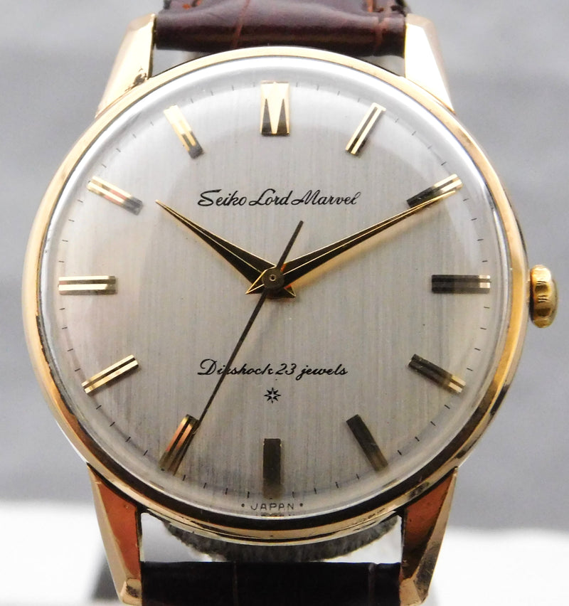 Seiko Lord Marvel 15023E 14k Gold Filled 23 Jewels Manual Wind 1960's –  Vincent Palazzolo