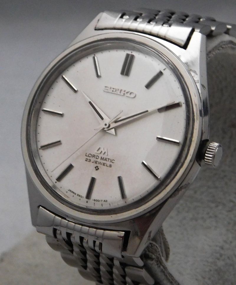 Seiko Lord Matic 5601-9000 Automatic 23 Jewels Vintage 1970's Mens Wat –  Vincent Palazzolo