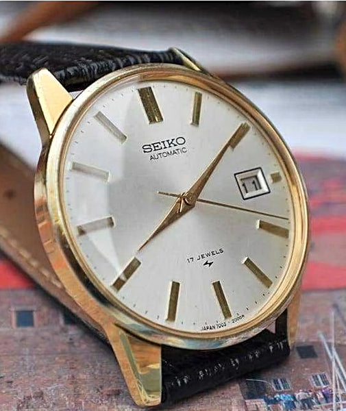 Seiko 7005-2000 Date Automatic Movement Vintage 1970's Mens Watch....3 –  Vincent Palazzolo