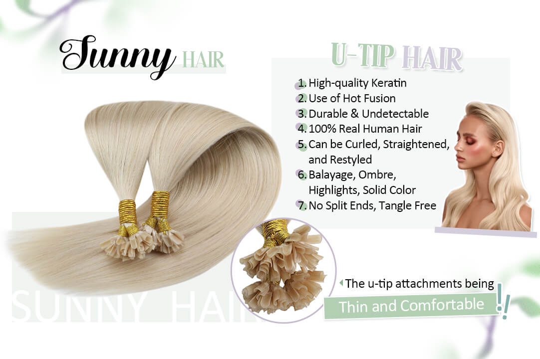 U Tip Hair Extensions