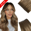 #4/27/4 [Caramel Fusion]Deep Brown to Golden Brown Gradient