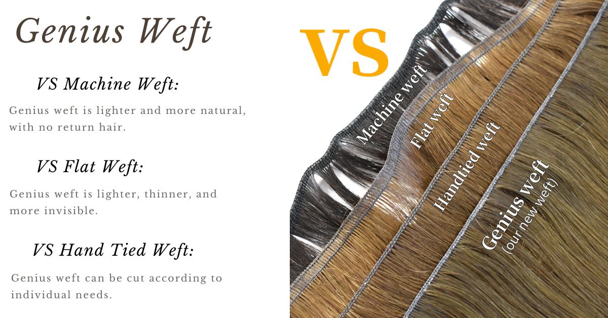 hair extensions,weft hair extensions,genius weft hair extensions,sew in weft hair extensions,hand tied weft hair extensions,flat weft hair extensions,machine weft hair extensions,