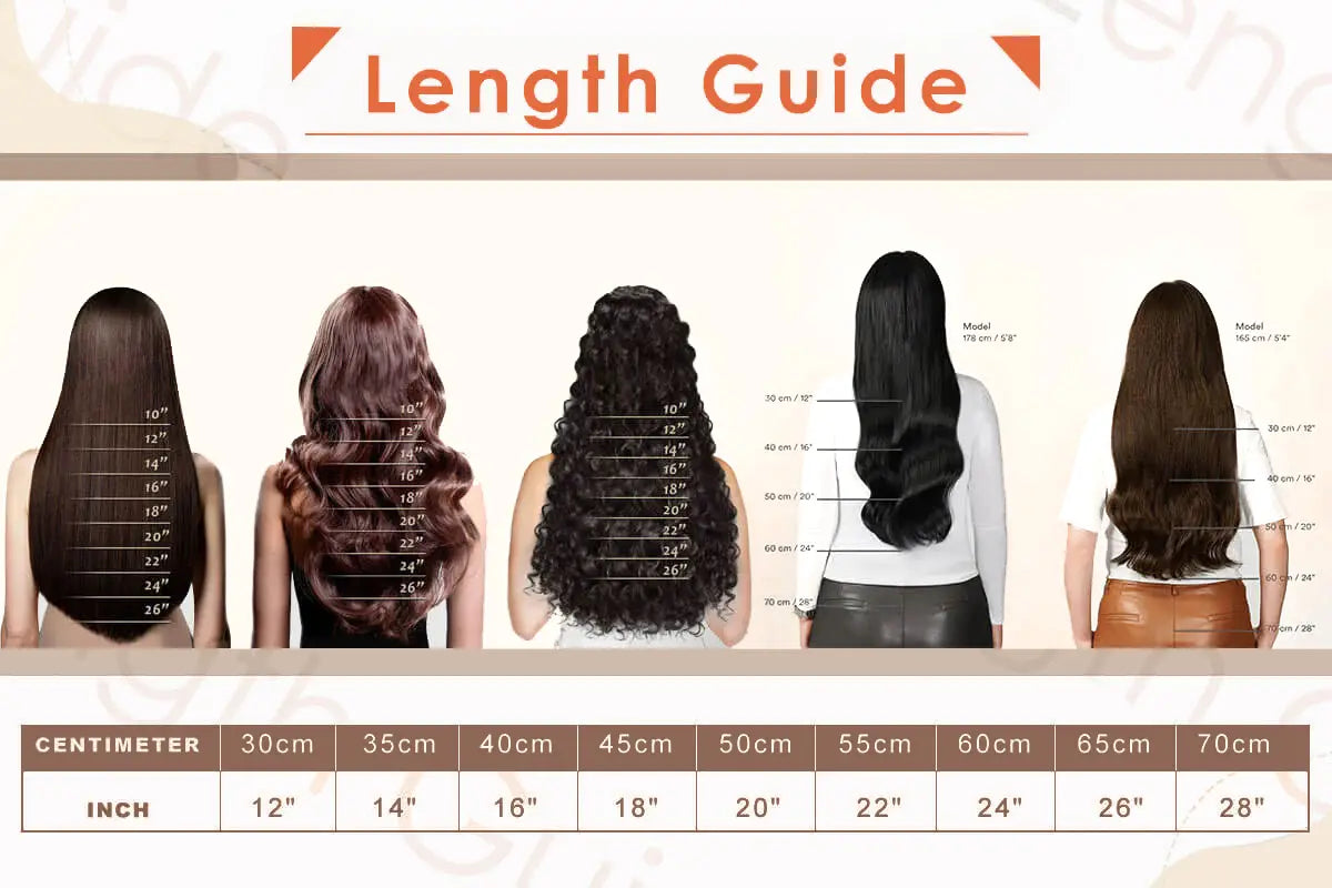 How to choose the length of hair extensions?
