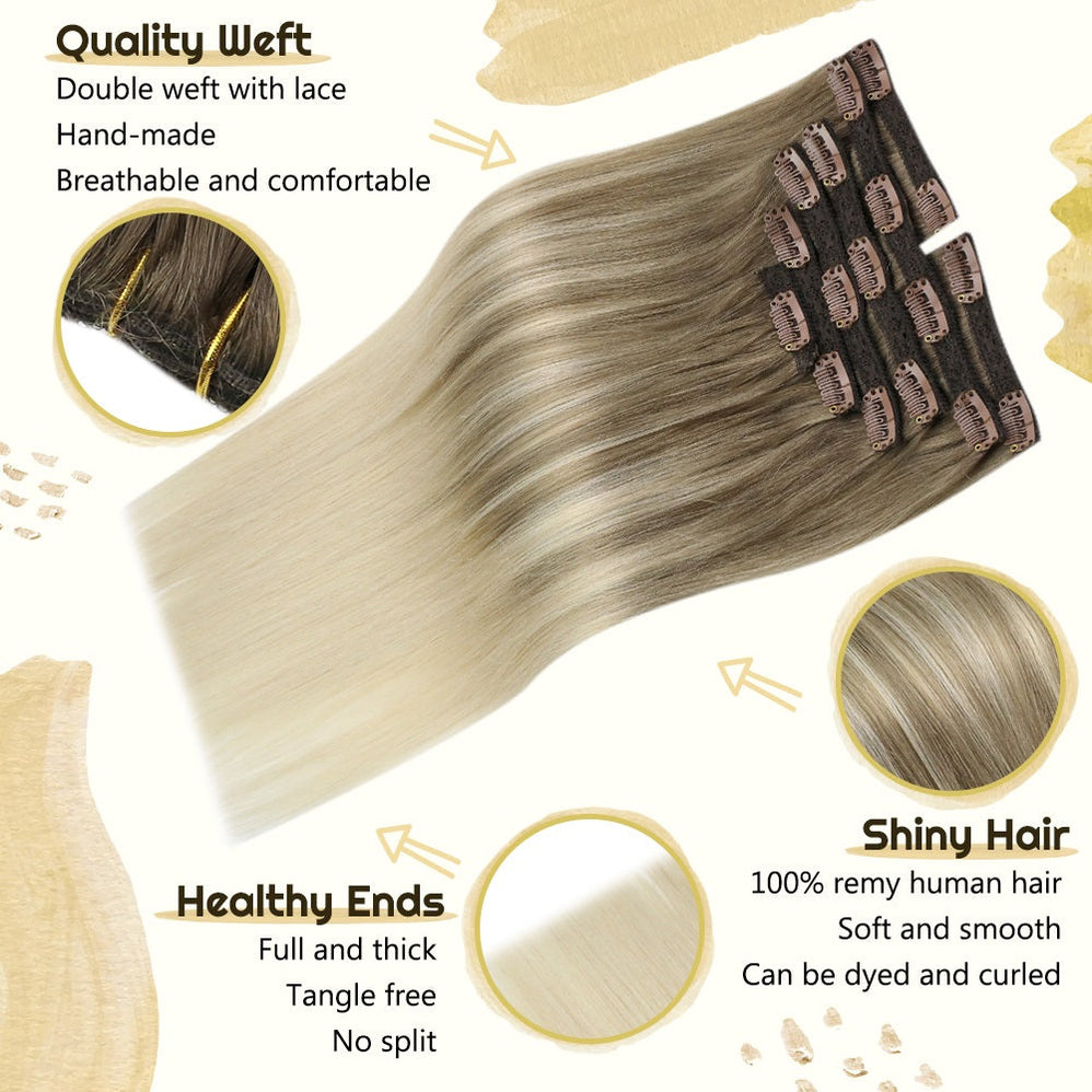 Shop Virgin Seamless Tape In Clip In Pre Bonded Human Hair Extensions ...