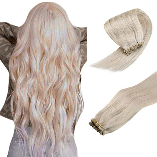 Micro Beaded Weft Hair Extensions Highlights Blonde #18/613 — SunnyHair