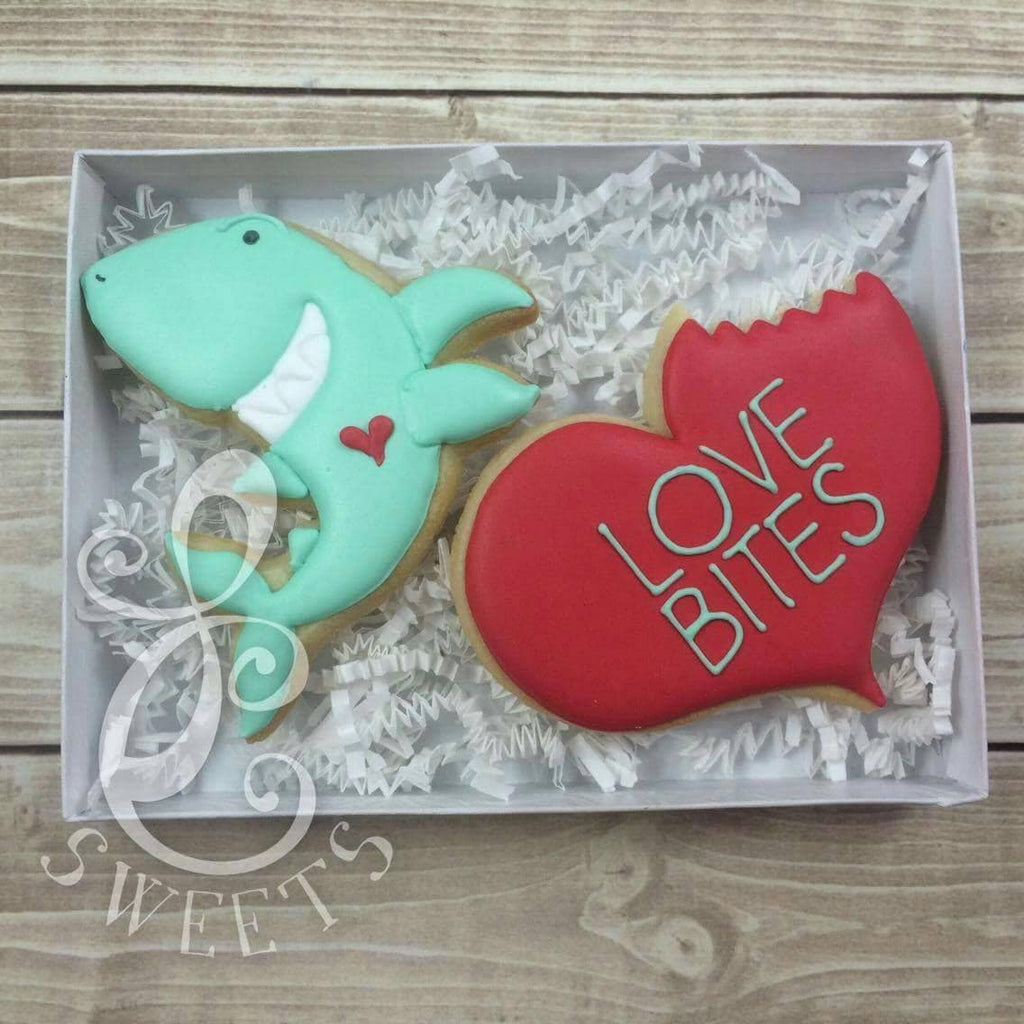 Love Bites or Bitten Heart Cookie Cutter and Fondant Cutter and Clay Cutter, Fondant Cutter, Clay Cutter