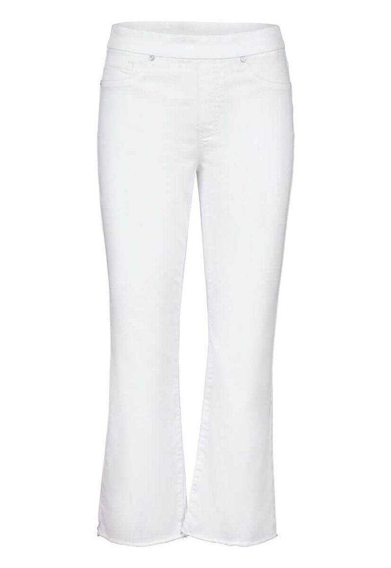 Tribal Jeans Audrey Crop in White