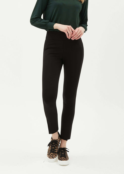 Shop Ankle Length Pants with Pocket Detail and Elasticised Waistband Online   Max Kuwait