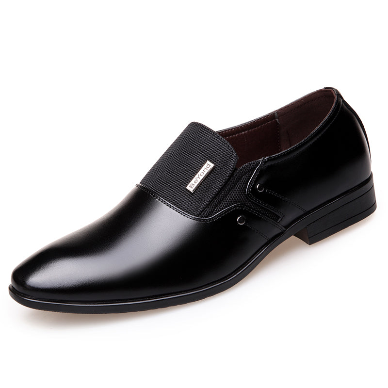 Leather Pointed Toe Men Dress Shoes – catcas