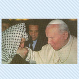 Pope John Paul II and Arafat