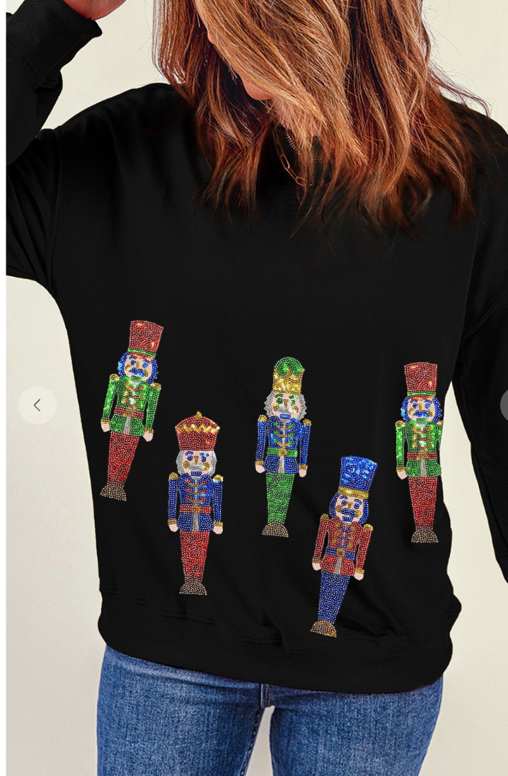 Sequin Nutcracker Sweatshirt!