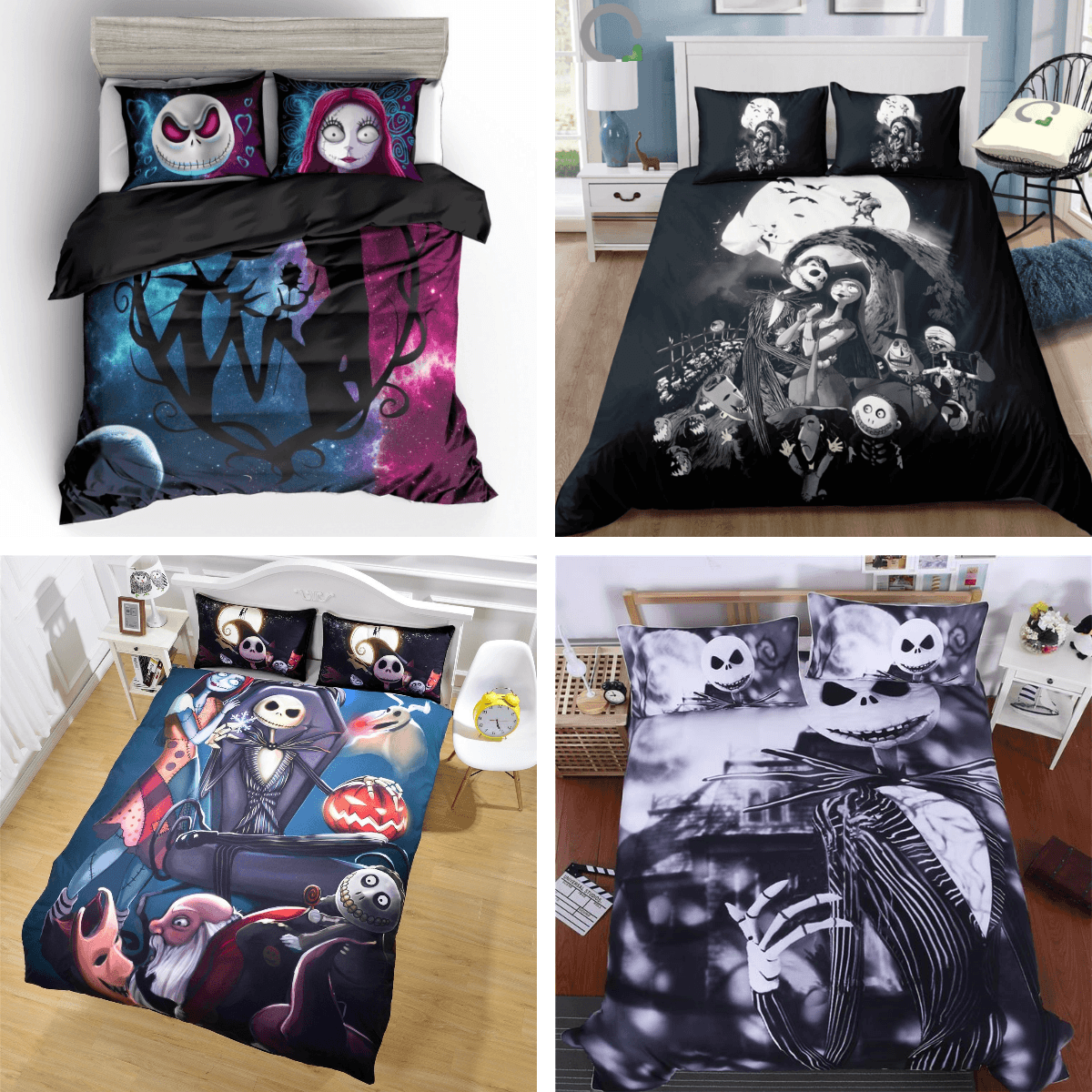 The Nightmare Before Christmas Bedding Set Thurfy