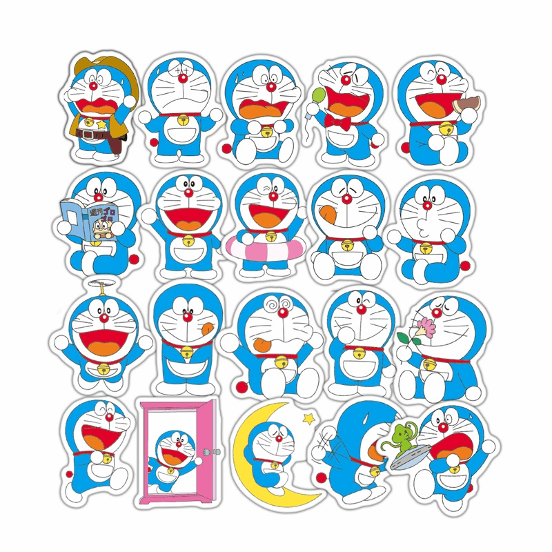 30 Stiker Doraemon Stiker Doraemon