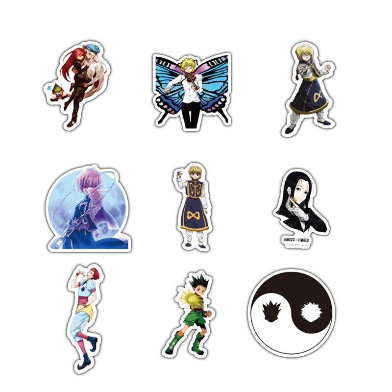 Hunter x Hunter Stickers - Thurfy