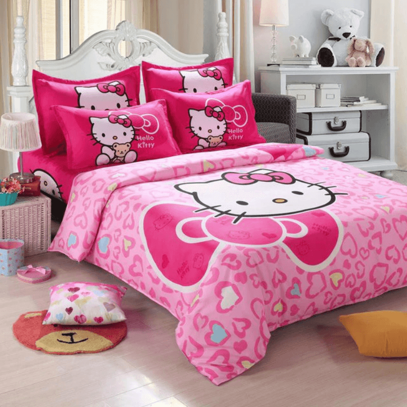 Hello Kitty Luxury Bedding Set - Thurfy
