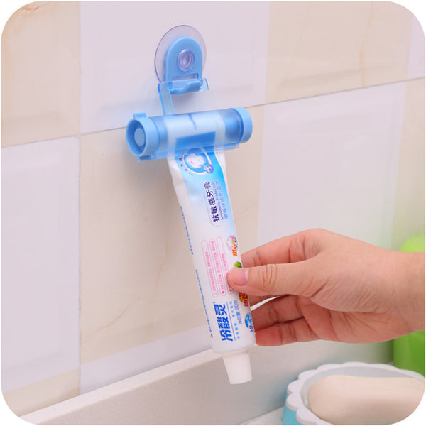 toothpaste squeezer tube rolling dispenser hanging sqeezer storage bathroom cream random sucker partner 1pc organizer holder snatcher easy roll rack