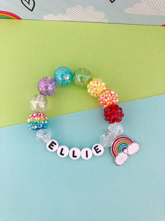 Big Sis AND Lil Sis Charm Bracelet - Set of 2 – The Rainbow Mermaid